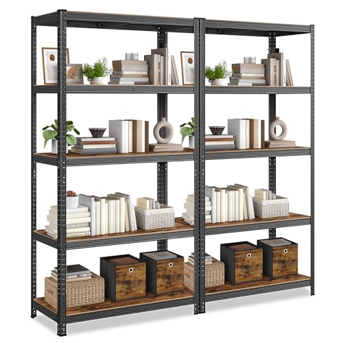 Songmics Standregal 2er Set B Cherregal Lagerregal 5