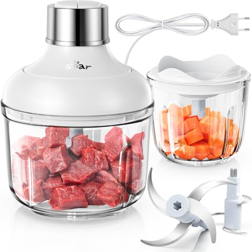 Bear 0 6l 2l Zerkleinerer Glas 2 Geschwindigkeitsstufen
