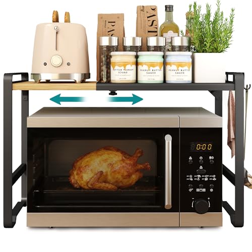 Songmics Erweiterbares Mikrowellen Regal Mikrowellenst Nder 41 5