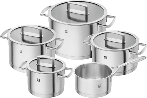 Zwilling Vitality Kochtopf Set 5 Tlg Edelstahl Unbeschichtet